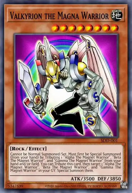 Edison Rulings for Valkyrion the Magna Warrior